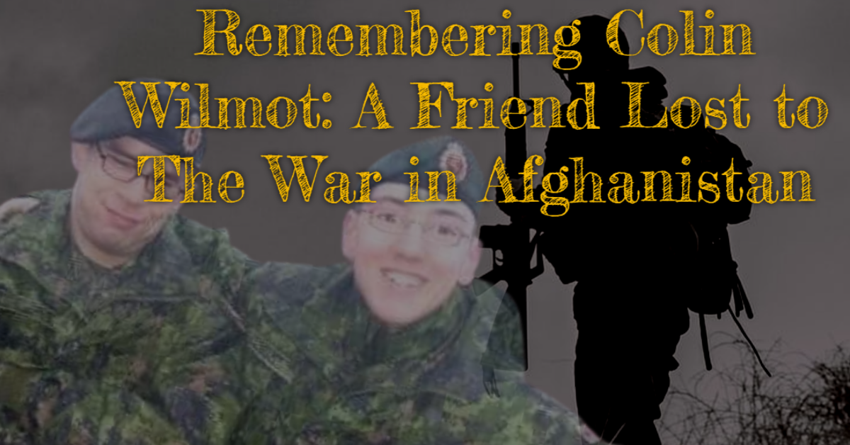 remembering colin wilmot a friend lost