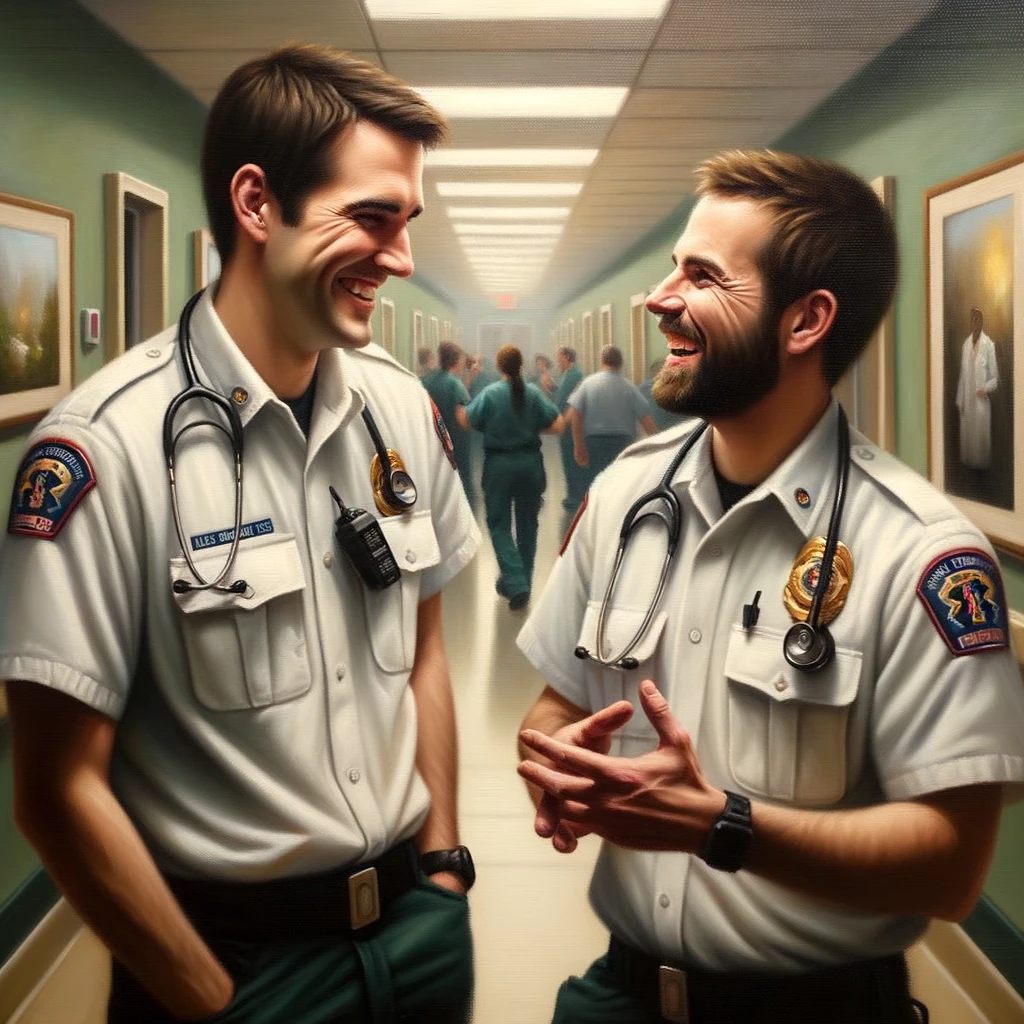 Guardian Spirits in Uniform: A Paramedic’s Tribute to Chris and the Bonds Forged in Service