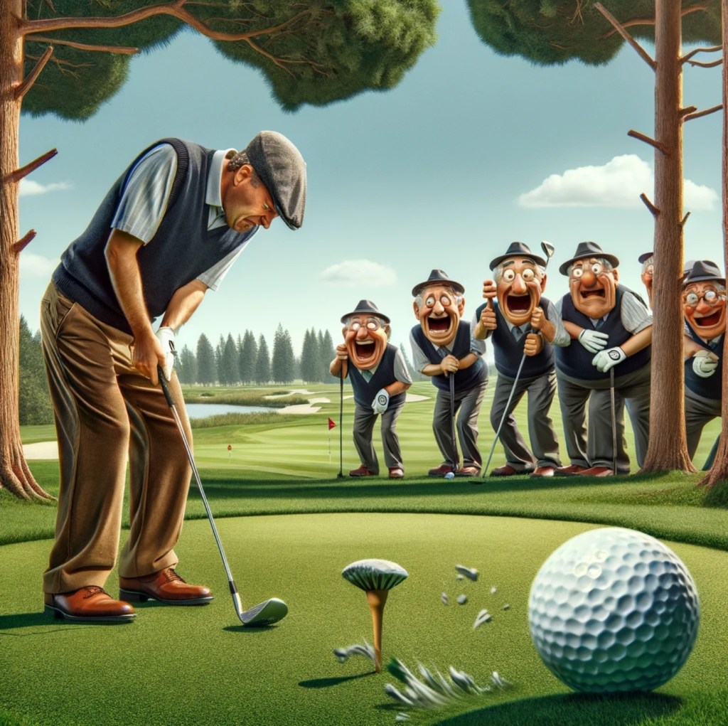 Slicing into Laughter: A Golfers&nbsp;Misadventure